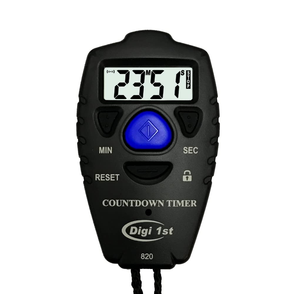 Buy Digi 1st T820 99 Minute Handheld Countdown Timer Black Online ...