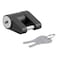 CURT 23521 Black Trailer Tongue Coupler Lock 14Inch Pin Diameter Up to 34Inch Span