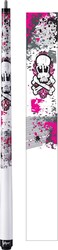Viper Junior 48 2Piece BilliardPool Cue Pink Bones