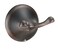 Hardware House H109239 Newport Collection Double Robe Hook Oil Rubbed Bronze Small