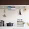Yamazaki Industries 7115 Under Cabinet Kitchen Paper Holder White Approx W 06 x D 102 x H 37 inches 15 x 26 x 95