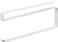 Yamazaki Industries 7115 Under Cabinet Kitchen Paper Holder White Approx W 06 x D 102 x H 37 inches 15 x 26 x 95