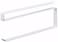 Yamazaki Industries 7115 Under Cabinet Kitchen Paper Holder White Approx W 06 x D 102 x H 37 inches 15 x 26 x 95