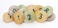 Yellow Door YD11 Number Pebbles Kindergarten Grade to 3 Grade 5 H 3 L 3 W