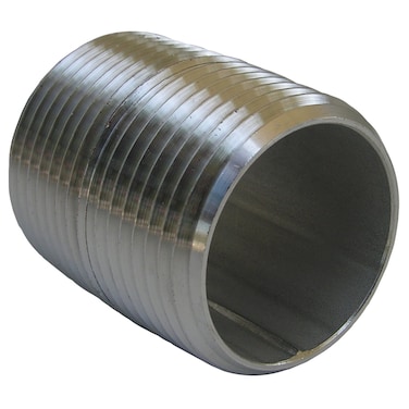 LASCO 322001 1Inch by Close Type 304 Stainless Steel Pipe Nipple