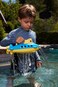 Green Toys Submarine in Yellow  blue  BPA Free Phthalate Free Bath Toy with Spinning Rear Propeller Safe Toys for Toddlers Babies