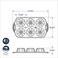 Nordic Ware Platinum Collection Anniversary Bundtlette Pan