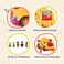 B toys  Interactive Yellow School Bus  5 Toy Figures  Lights And Sounds  Toy School Bus For Toddlers Kids  Driver  Passengers  18 Months   Boogie Bus