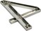 Distinctions by Hillman 843324 4Inch Brushed Nickel FlushMount House Number 4 1 Count Pack of 1