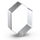 Long Hexagon Cookie Cutter Set Large 5 Inch 4 Inch 3 Inch 2 Inch Geometric Gem Frame Plaque Cookie Cutters Shapes Molds Stainless Steel