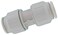 John Guest Speedfit 34 Inch CTS Union Coupler Push to Connect Plastic Plumbing Fitting White PEI0428P
