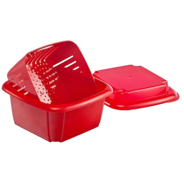 Hutzler Berry Keeper Box 1 Quart Red