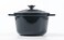 HAWOK Enameled Cast Iron Dutch Oven with Lid 15 Quart Deep Round Dutch Oven with Dual Handles Navy Blue