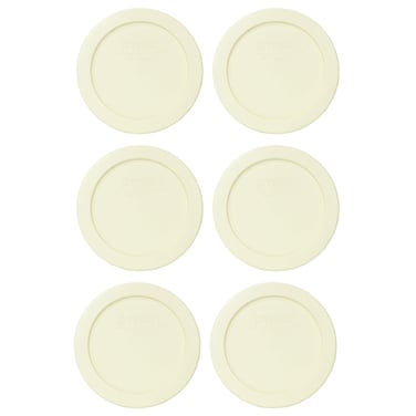 Pyrex 7200PC Sour Cream Plastic Lid 6Pack