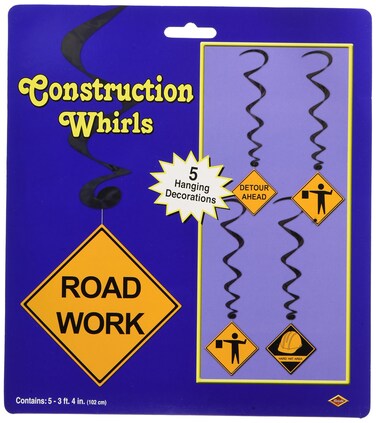 Construction Whirls 5Pkg
