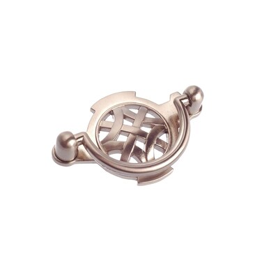 Richelieu Hardware BP2381964195 Provence Collection 2 12inch 64 mm CentertoCenter Brushed Nickel Traditional Cabinet and Drawer Pull Handle for Kitchen Bathroom and Furniture