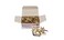 Charles Leonard Fasteners Round Head Brass Plated 1 Inch Shank 10 MM Head 100Pack 4RBP