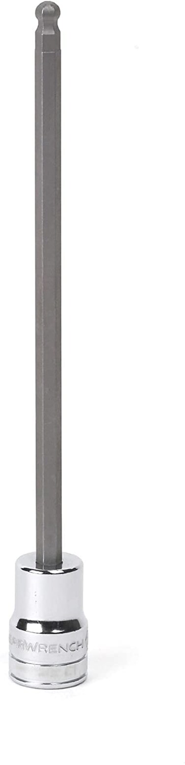 GEARWRENCH 38 Drive Long Ball End Hex Bit Socket 516  80439