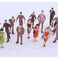 ZJIA 150 Scale O Gauge Colorful Painted Mixed Model People Figure Layout Pack of 100