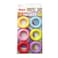 Cook Pro 6Piece Round Silicone Trivets RedBlueGreenYellowPurplePink