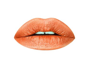 Aromi Burnt Pumpkin Metallic Liquid Lipstick  Orange Gold Lip Color with Shimmery Finish Vegan Crueltyfree Longlasting Waterproof Chewy Apricot