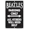 Signs 4 Fun SPSBE Beatles Small Parking Sign