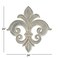 Deco 79 Wooden Fleur De Lis Home Wall Decor Carved Wall Sculpture Wall Art 24 x 1 x 24 White