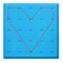 edxeducation DoubleSided Geoboards  5 x 5 Grid24 Pin Circular Array  Set of 6  Includes Rubber Bands  Ideal for Ages 5  Geometry Math Manipulative  Teach Angles and Symmetry