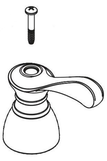 Moen 123341ORB Lexie Cold Handle Kit for 87876 Oil Rubbed Bronze