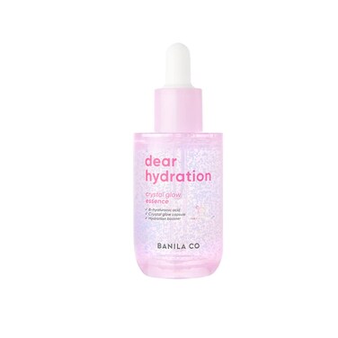 BANILA CO Dear Hydration Crystal Glow Essence Dermatologist Tested Pink Cactus Hyaluronic Acid Crystals Radiant Skin 50ml  169 fl oz
