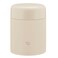 ZOJIRUSHI Zojirushi Mahobin Stainless Steel Thermal Soup Jar Lunch Jar Seamless 135 fl oz 400 ml Beige Integrated Lid and Seal Easy to Clean Only 3 Pieces Wash SWKA40CM