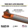 Klein Tools 9416R 1000V Insulated Plier and Wire Stripper Tool Kit Made in USA SideCutter DiagonalCutter and Wire Stripper 3Piece