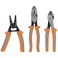 Klein Tools 9416R 1000V Insulated Plier and Wire Stripper Tool Kit Made in USA SideCutter DiagonalCutter and Wire Stripper 3Piece