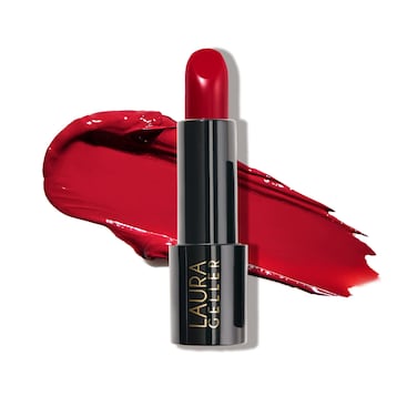 LAURA GELLER NEW YORK Modern Classic Lipstick  Red Radiance  UltraRich Color  Luxurious and Lightweight  Cream Finish