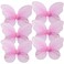 Butterfly Craze Girls Fairy Angel or Butterfly Wings Costumes  Dress Up Collection Set of 6 Magical Delights Favors or Supplies for Kids Make Your Little Ones Birthday Party Special Pink