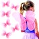 Butterfly Craze Girls Fairy Angel or Butterfly Wings Costumes  Dress Up Collection Set of 6 Magical Delights Favors or Supplies for Kids Make Your Little Ones Birthday Party Special Pink