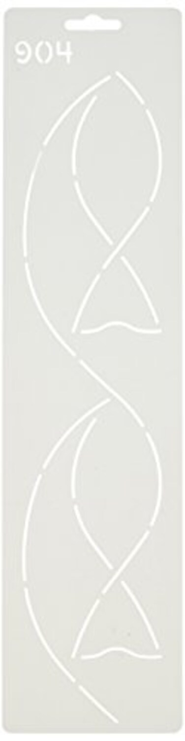 Quilting Creations Fish Border Quilt Stencil 3
