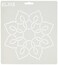 Quilt Stencil Battenberg Hearts