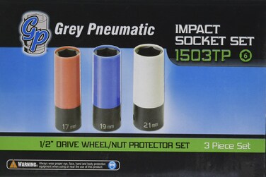 Grey Pneumatic 1503TP WheelNut Protector Set