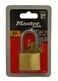 Master Lock 140DLF Solid Brass Padlock with Key 1 Pack