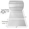 Uboxes Bubble Roll 24 Wide x 175 ft Small Bubbles 316 Perforated Every 12 Clear BUBBSMA24175
