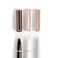 U Brands Catalina Felt Tip Pens Set of 3 Classic Designs with Rose Gold Hardware Medium 07 mm Point Black Ink