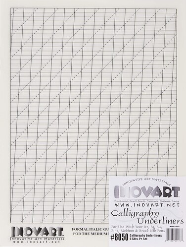 INOVART Calligraphy Underliners 6Sheets