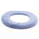 WarmnComfy Soft Toilet Seat Cover  Plush Thick Fabric Toilet Seat Warmer for Round  Elongated 14x18 Toilet Seats  Reusable MachineWashable EasyInstall  GiftReady Packaging  Infinity Blue