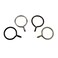 Rod Desyne 138 inch Curtain Rings Antique Brass