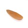 BambooMN  4 Small Solid Bamboo Oval Scoop 10pcs
