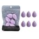 6PCS Purple Mini Makeup Sponge Small Beauty Sponge Blender Set for Beauty Blender Sponge for Foundation Powder Concealer and Eye ShadowHighlight and ContourUnder Eyes