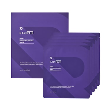 RADIPAIR FM04 REWINDING ESSENCE MASK 30ml  106 fl oz 5 sheets  Kbeauty Mask for Soothing nourishing and Face Anti Aging with phyto mucin complex and Patented Raw Materials TFM