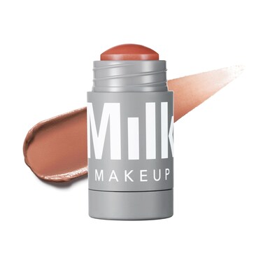 Milk Makeup Lip  Cheek Enigma Rosy Beige  021 fl oz  Cream Blush  Lip Color  Buildable  Blendable  1000 Swipes Per Stick  NonComedogenic  Vegan Cruelty Free