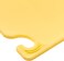 San Jamar SafTGrip Plastic Cutting Board with Safety Hook 6 x 9 x 0375 Yellow
